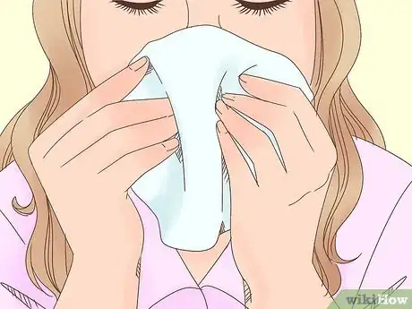 Image titled Blow Your Nose Step 1