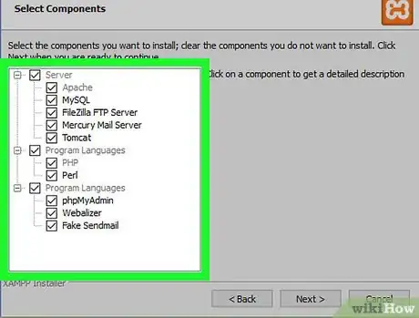 Image titled Install XAMPP for Windows Step 6