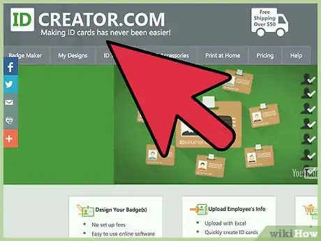 Image titled Make ID Cards Online Step 2