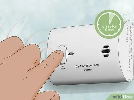 Image titled Turn Off Carbon Monoxide Alarm Step 1Bullet1