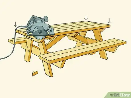 Image titled Build a Picnic Table Step 17