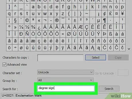 Image titled Make a Degree Symbol Step 5