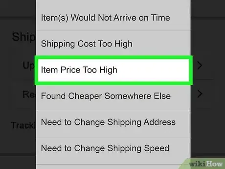 Image titled Cancel an Amazon Order After It Ships Using the App Step 5