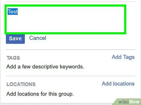 Image titled Edit a Group Description on Facebook on a PC or Mac Step 6