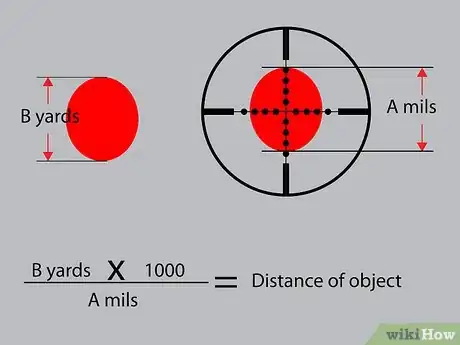 Image titled Calculate Distances With a Mil Dot Rifle Scope Step 5