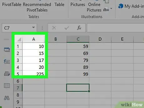 Image titled Create a Histogram in Excel Step 8