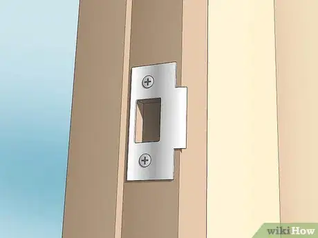 Image titled Hold a Door Open with a Coin Step 6