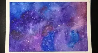 Paint a Watercolor Galaxy