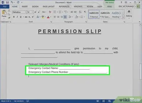 Image titled Make a Permission Slip Step 5