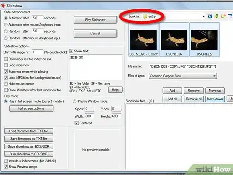 Image titled Create a Slideshow Using IrfanView Step 3
