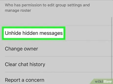 Image titled Unhide Messages on Groupme on iPhone or iPad Step 5