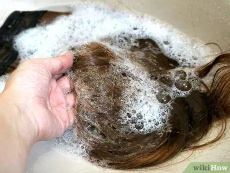 Image titled Care for Human Hair Extensions Step 11