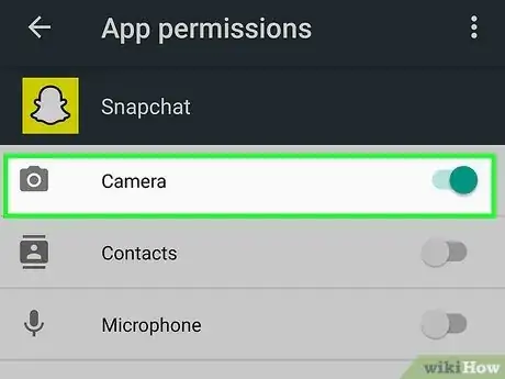 Image titled Allow Camera Access on Snapchat Step 11