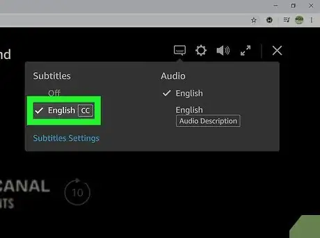 Image titled Get Subtitles on Amazon Prime Step 9