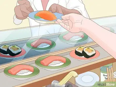 Image titled Eat Conveyor Belt Sushi Step 10