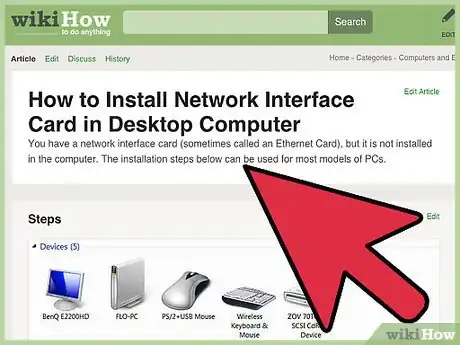 Image titled Install a Network Interface Card Step 7