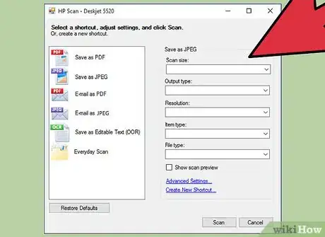 Image titled Scan a Document Wirelessly to Your Computer with an HP Deskjet 5525 Step 8