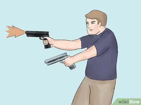 Image titled Dual Wield Pistols (Handguns) Step 6