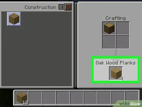 Image titled Make a Crafting Table in Minecraft Step 6