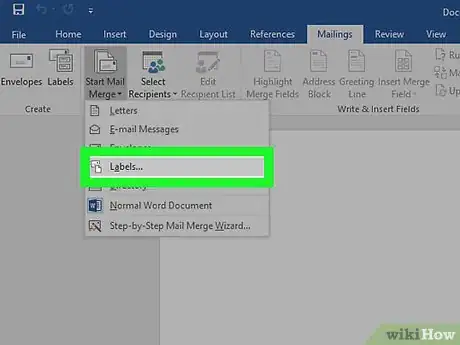 Image titled Create Labels in Microsoft Word Step 23