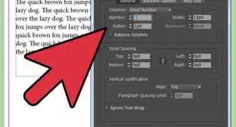 Align in InDesign