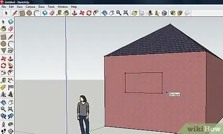 Image titled Create a Window Component in SketchUp Step 1