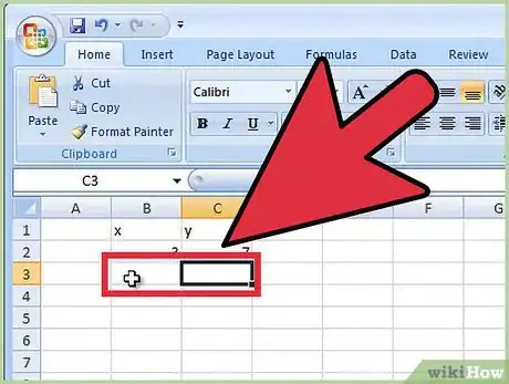 Image titled Calculate Slope in Excel Step 3