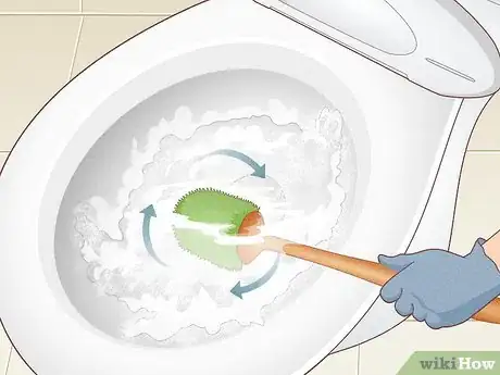 Image titled Clean a Toilet Bowl with Vinegar and Baking Soda Step 8