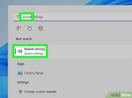 Image titled Reset All Audio Settings Windows 11 Step 1