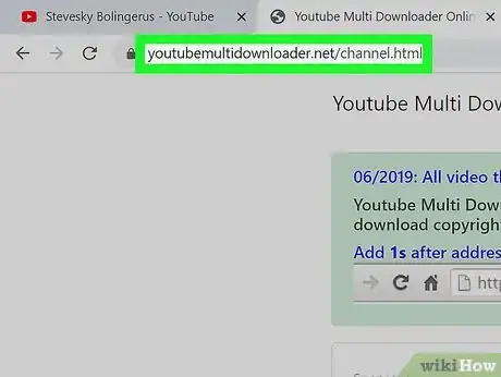 Image titled Download All Videos from a YouTube Channel Step 5