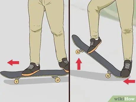 Image titled Stop a Skateboard Step 1