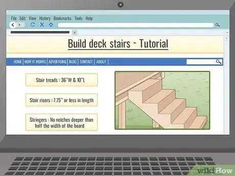 Image titled Build Deck Stairs Step 1