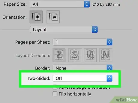 Image titled Print Double Sided on a Mac Step 6