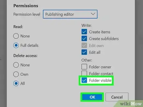 Image titled Share a Folder in Outlook Step 9