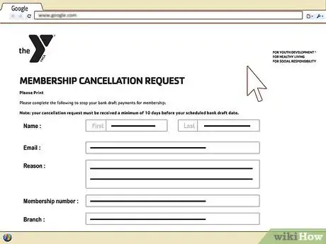 Image titled Cancel a YMCA Membership Step 4