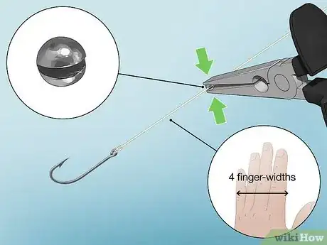 Image titled Put a Bobber on a Fishing Line Step 3