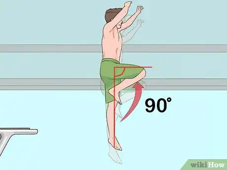 Image titled Do a Gainer off of a Diving Board Step 4