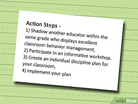 Image titled Write a Teacher Improvement Plan Step 3