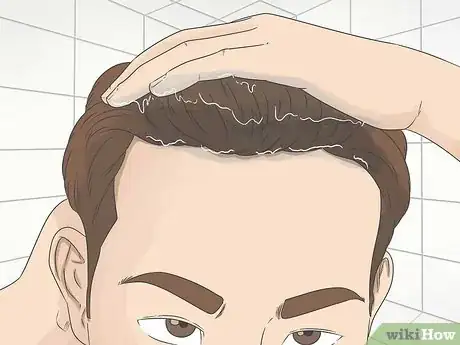 Image titled Remove Hair Dye from Your Scalp Step 1