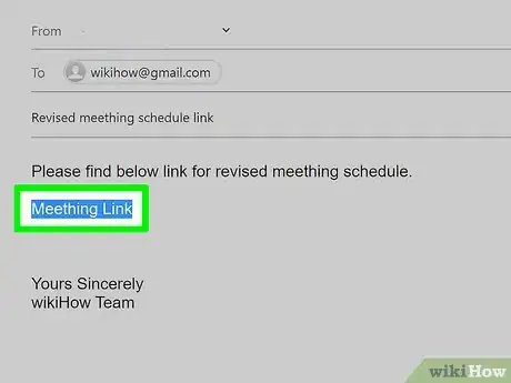 Image titled Put a Link in an Email Step 11