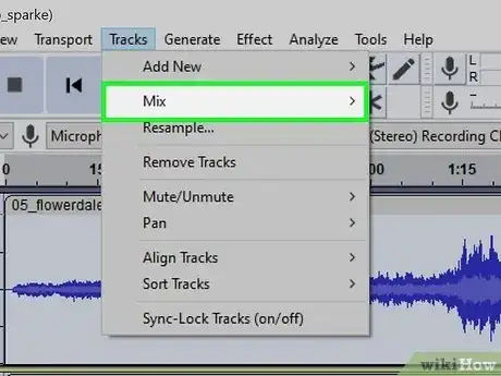 Image titled Change a Mono Track Into Stereo Track Using Audacity Step 7