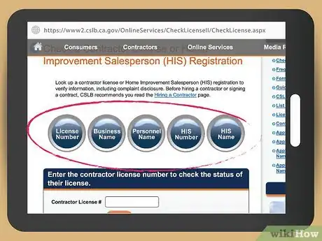 Image titled Check a California Licensed Contractor Step 3