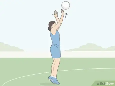 Image titled Shoot Accurately in Netball Step 7