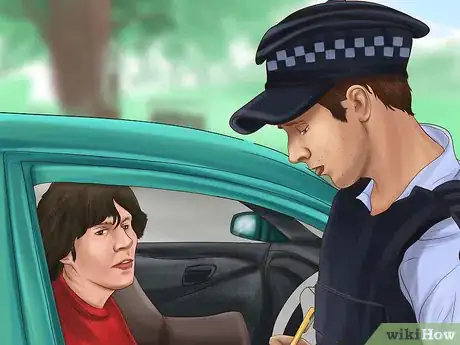 Image titled Answer Questions During a Traffic Stop Step 7