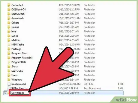 Image titled Create a Download Folder Step 7