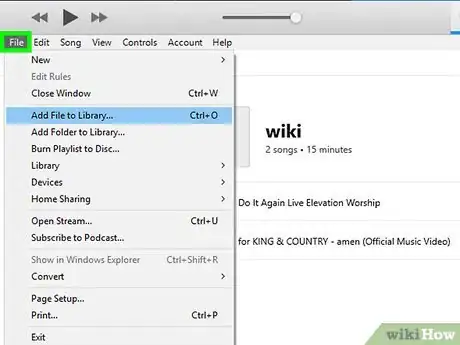 Image titled Add MP3 to iTunes Step 11