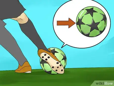 Image titled Knuckle a Soccer Ball Step 6