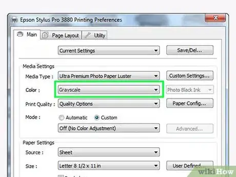 Image titled Print in Black and White on Epson Printers Step 9