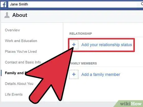 Image titled Add Relatives on Facebook Step 4