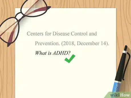 Image titled Cite the Centers for Disease Control and Prevention (CDC) Step 3